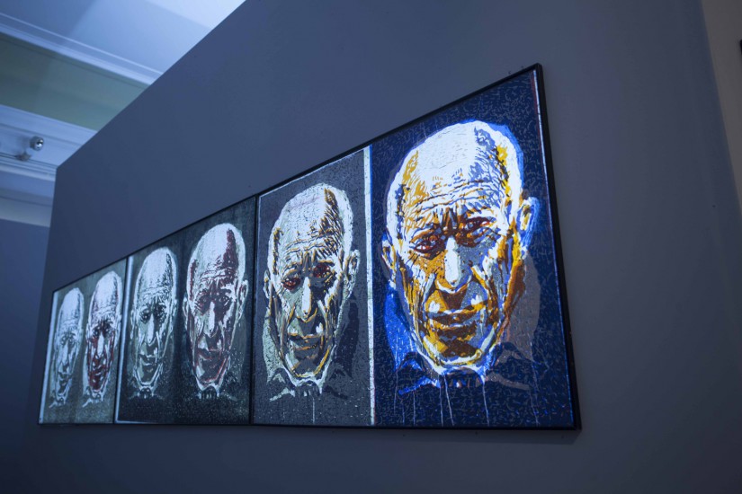 Moje miejsce | instalacja graficzna | 2015 | 220x300cm