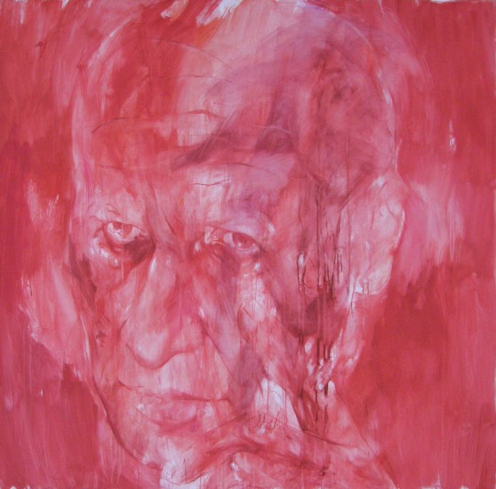 Self-portrait | mixed technique | 200x200 cm