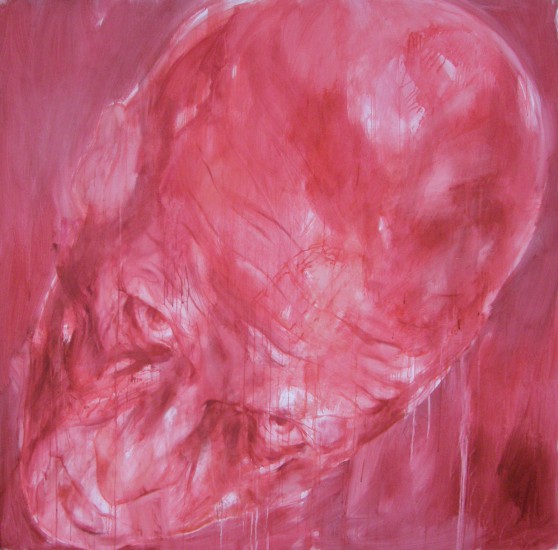 Self-portrait | mixed technique | 200x200 cm
