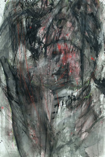 Self-portrait | mixed technique | 150x100 cm
