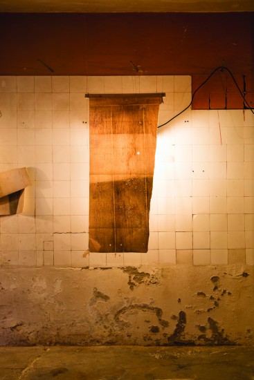 Instalation: graphic objects, sound
