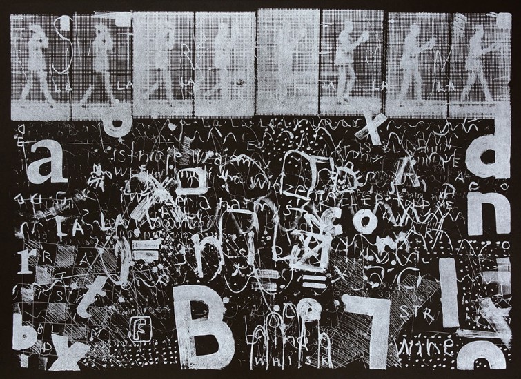 Art-Blind | linocut | 61x83 cm
