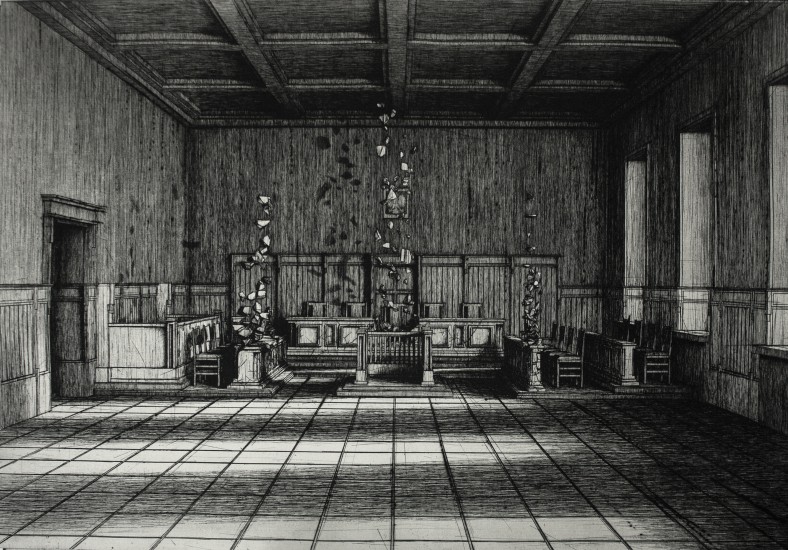 Law Structure II | intaglio | 70x100 cm
