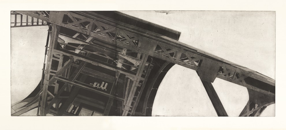 Świętochłowice | aquatint | 60x150 cm