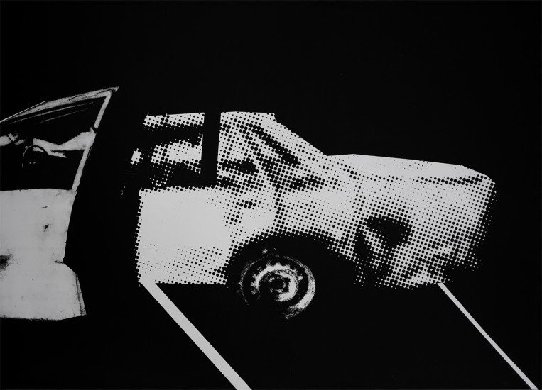 Postvisions (10) | intaglio, woodcut | 100x70 cm
