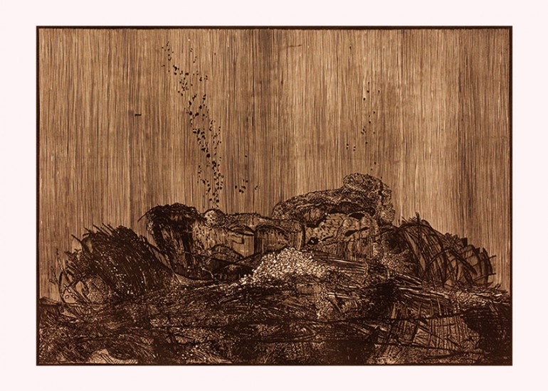Meadow | linocut | 50×70 cm