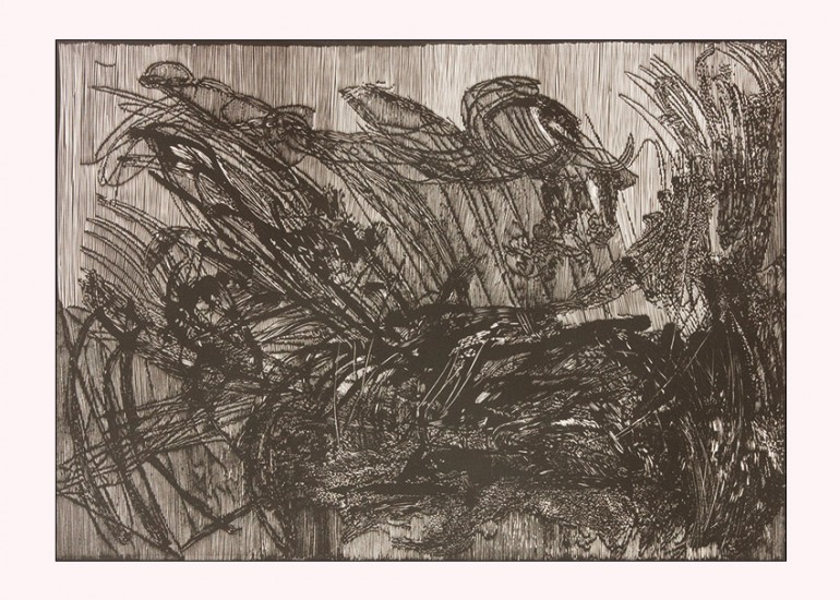 Grain | linocut | 50×70 cm