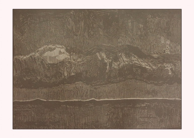 Storm | linocut | 50×70 cm