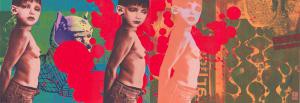 God, Honour, Lolita | serigraphy | 200×70 cm | 2007
