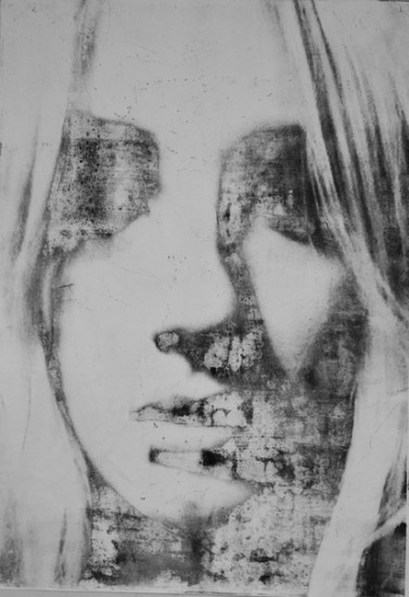 from the series: Self-portraits | etching | 100×70 cm | 2015