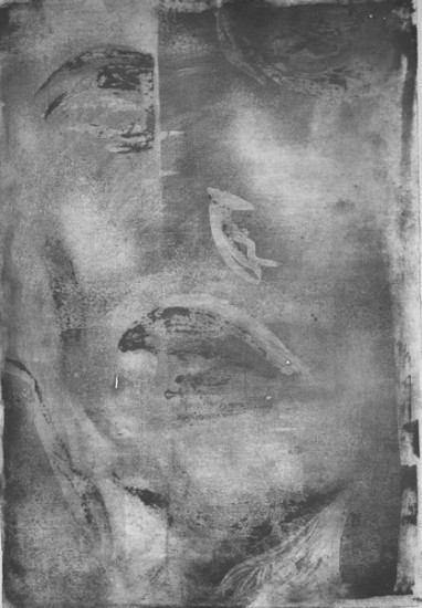 from the series: Self-portraits | etching | 100×70 cm | 2015