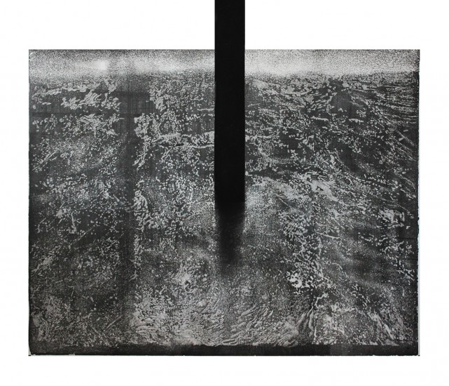 Quiet! Be still! | plastercut, woodcut | 124x110cm | 2016