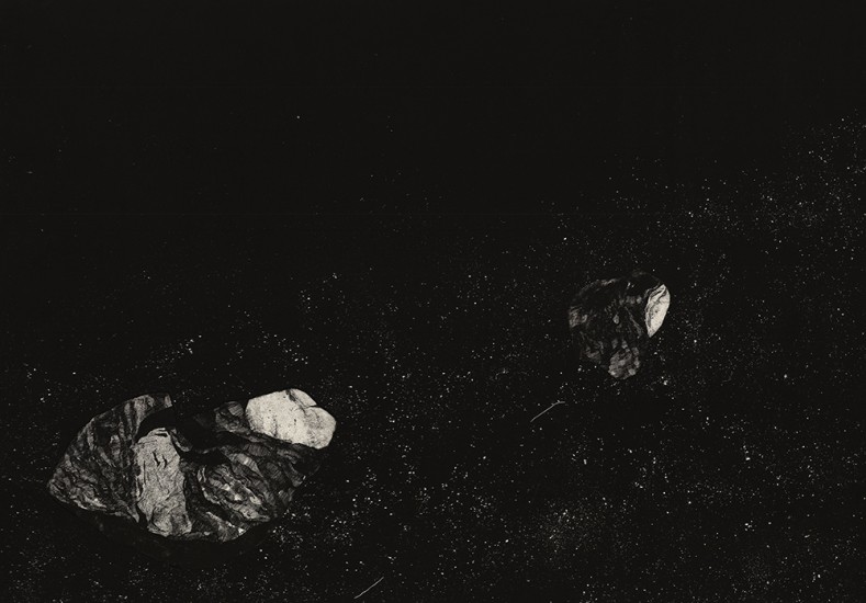 Stone's throw - fragment 4 | 100x70cm | 2016