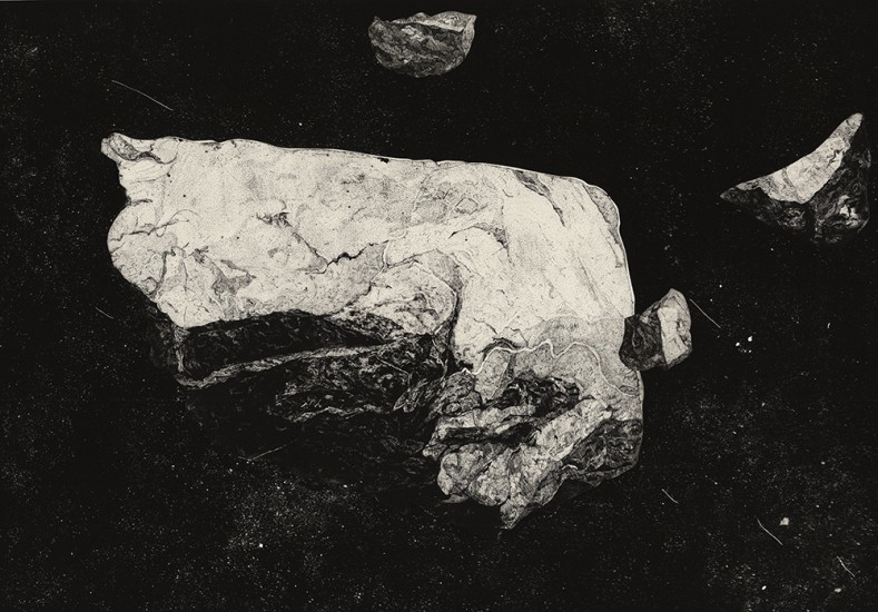 Stone's throw - fragment 10 | 100x70cm | 2016