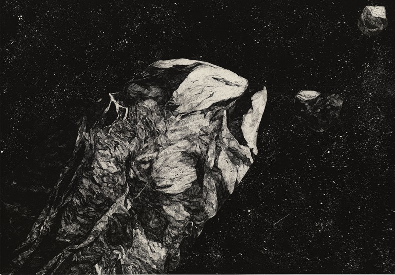 Stone's throw - fragment 19 | 140x70cm | 2016