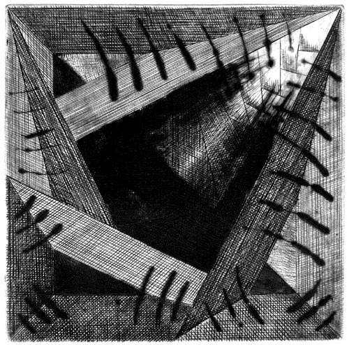 Engram 21 | drypoint