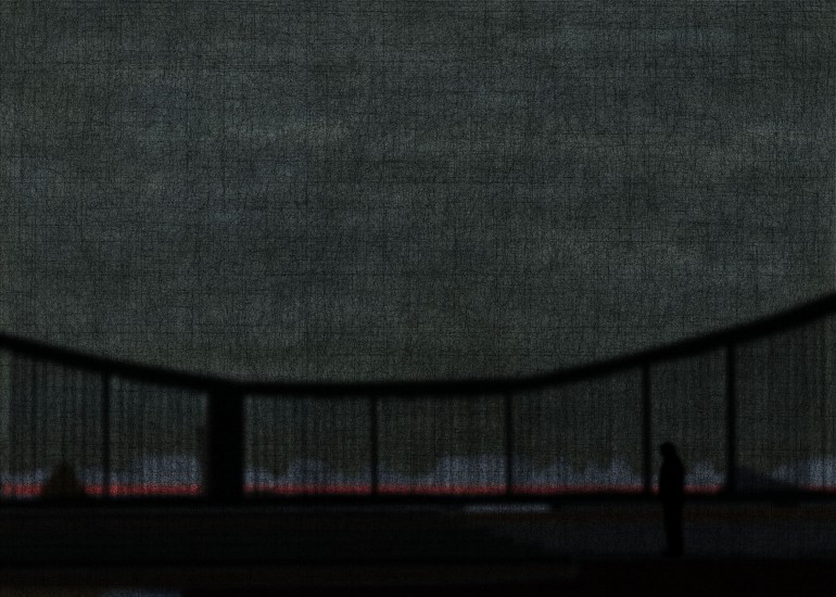 Two examples of emptiness, and we are between them  1 | digital print | 140x100cm