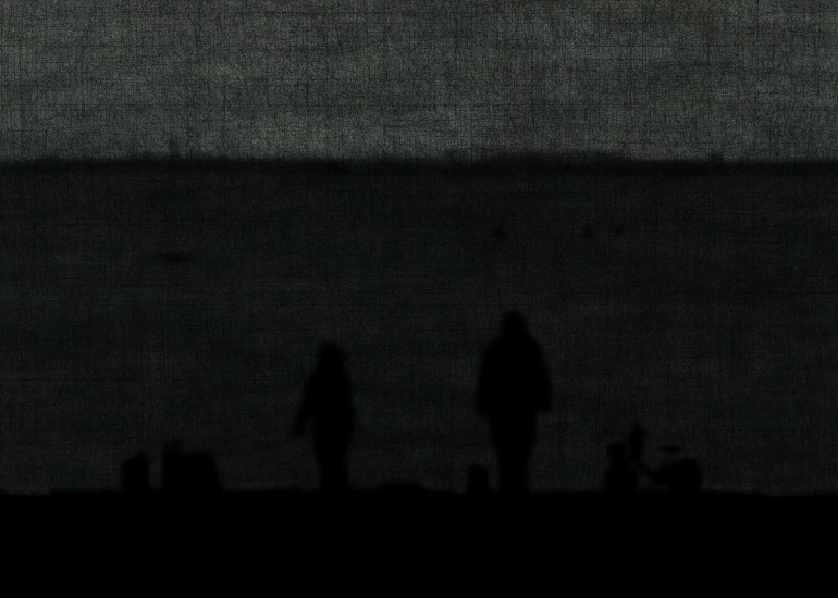 Two examples of emptiness, and we are between them  2 | digital print | 140x100cm