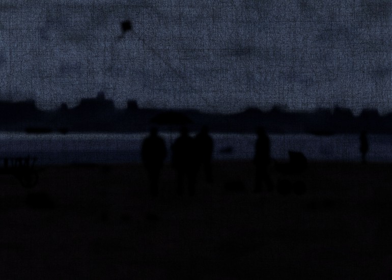 Two examples of emptiness, and we are between them  6 | digital print | 140x100cm