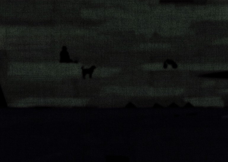 Two examples of emptiness, and we are between them  7 | digital print | 140x100cm