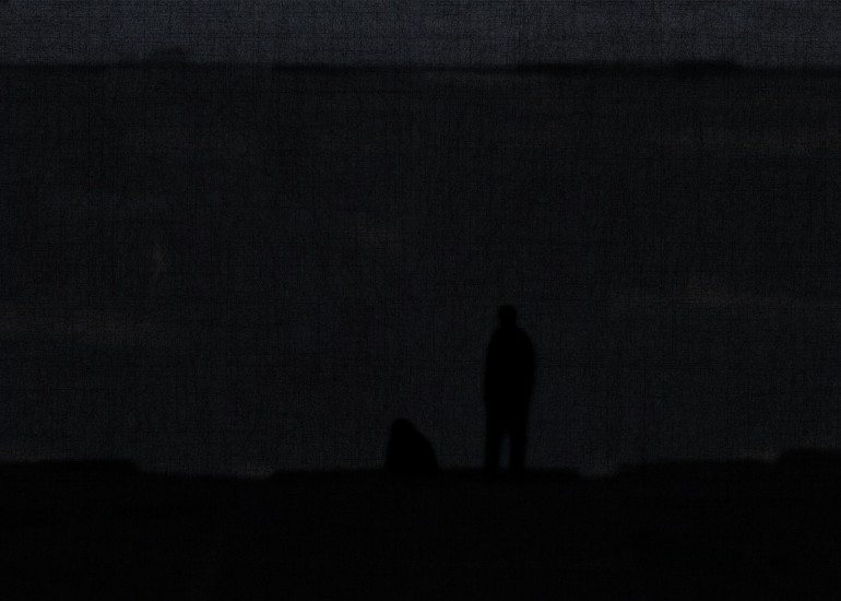 Two examples of emptiness, and we are between them  9 | digital print | 140x100cm