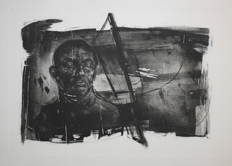 Catch Uncatchable | intaglio | 50x70cm