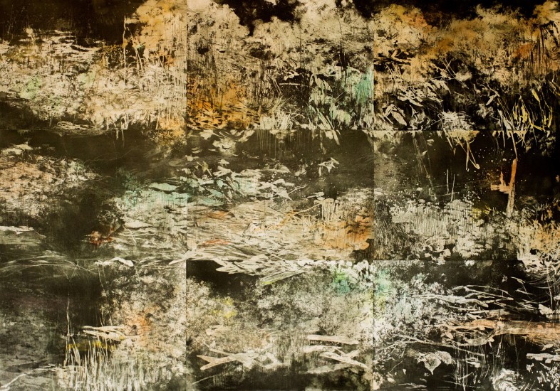 Meeting. Human – nature | aquaforte, aquatint