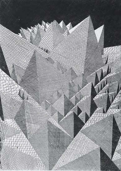 Untitled 1 | etching | 42x30cm
