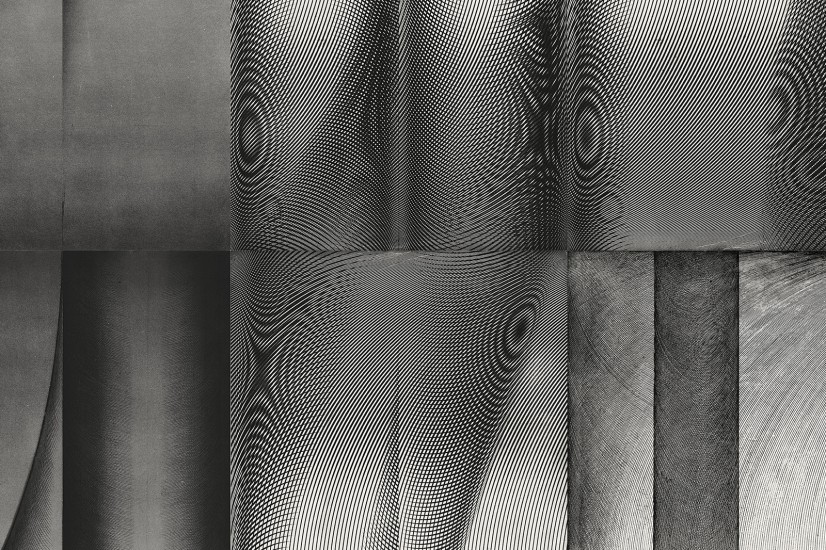 Luminance, 2016/2017, etching, aquatint, drypoint, series of 15 prints, 198 × 69 cm