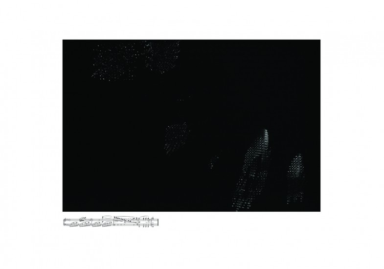 Nocturne in b-flat minor, Op.9 No.8, photography, digital graphic, 70 x 50 cm, 2017