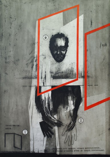Hallway | Intaglio | 100x70 | 2016