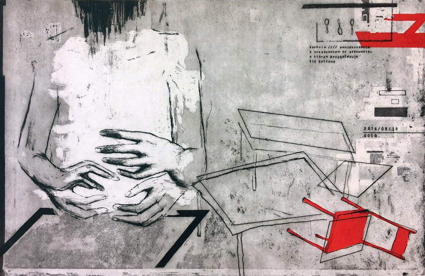 Kitchen | Intaglio | 65x100 | 2016